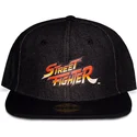 svart-platt-snapback-keps-street-fighter-logo-fran-difuzed