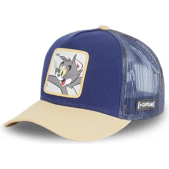gorra-trucker-azul-y-marron-tom-tom1-looney-tunes-de-capslab