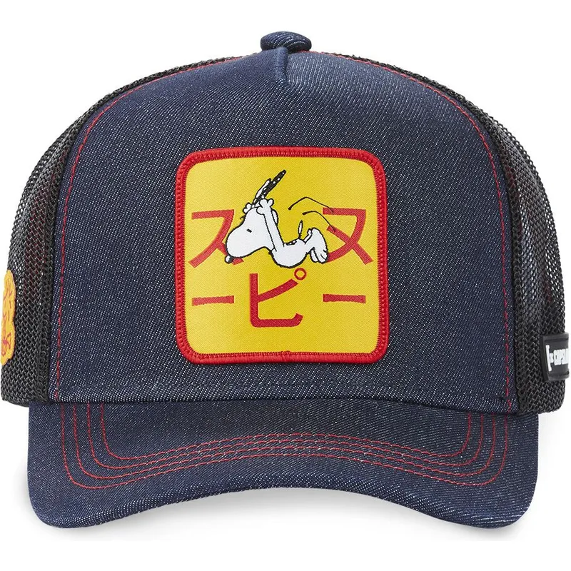 kepsar-curva-marinbla-snapback-snoopy-jordnotter-av-capslab