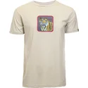 t-shirt-kort-arm-beige-fran-manga-corta-beige-tigre-easy-clawsome-the-farm-the-farm-av-goorin-bros