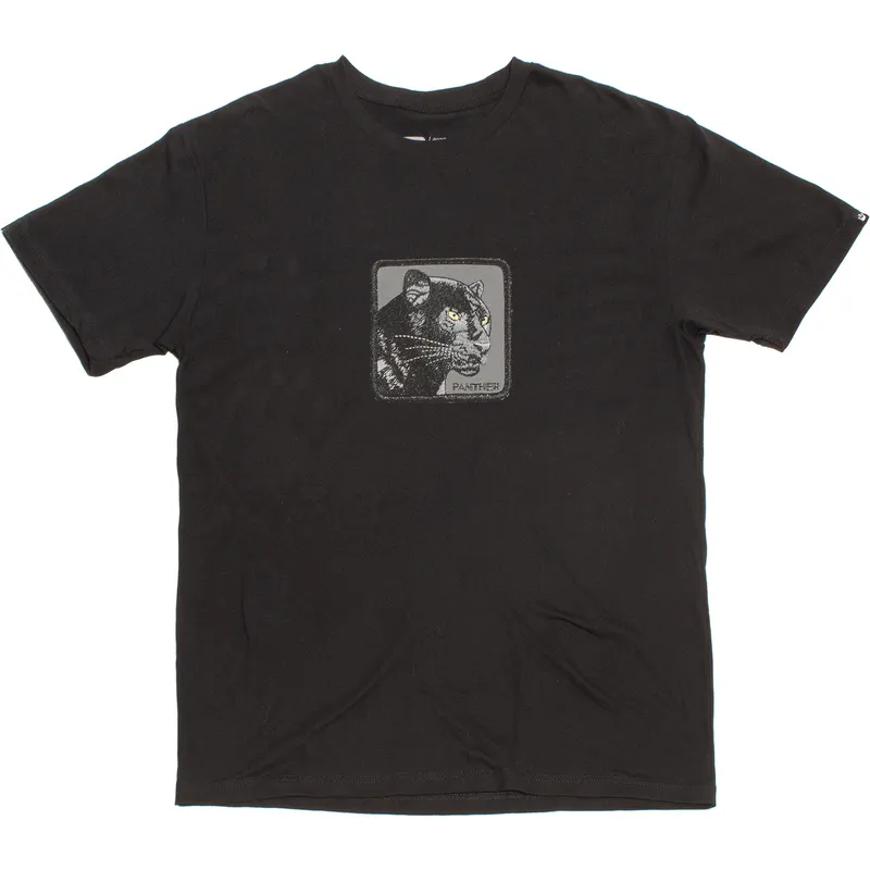 t-shirt-kort-arm-svart-fran-manga-corta-negra-pantera-panther-feline-good-the-farm-the-farm-av-goorin-bros