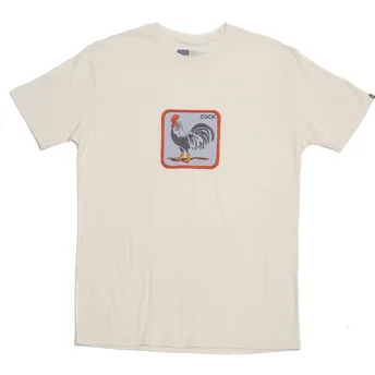 t-shirt-kort-arm-beige-fran-manga-corta-beige-gallo-cock-clucker-the-farm-the-farm-av-goorin-bros