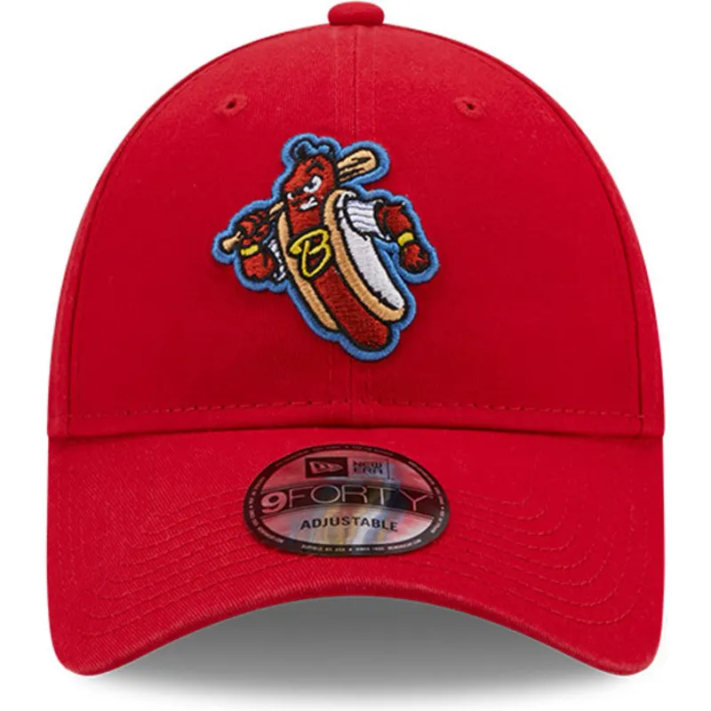 kepsar-curva-rod-justerbart-band-9forty-fran-reading-fightin-phils-milb-av-new-era