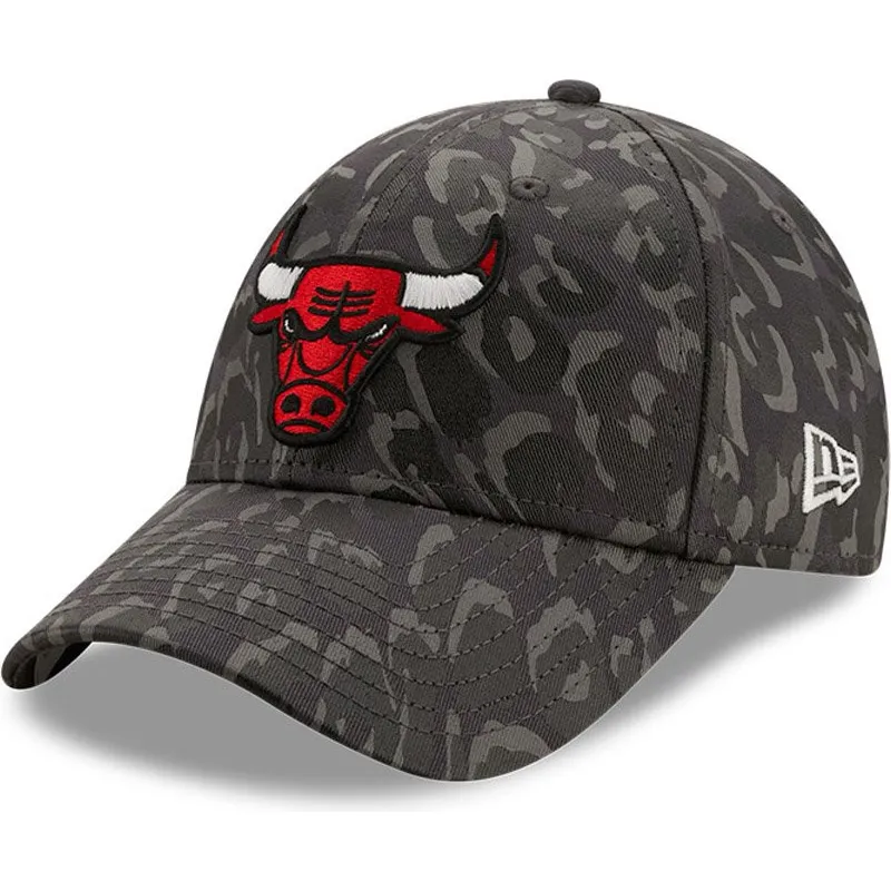 kepsar-curva-kamouflage-justerbart-band-negro-9forty-all-over-camo-fran-chicago-bulls-nba-av-new-era