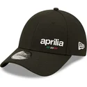 svart-justerbar-bojd-keps-9forty-repreve-flawless-fran-aprilia-piaggio-fran-new-era