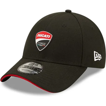 svart-justerbar-bojd-keps-9forty-repreve-corse-ducati-motor-motogp-fran-new-era