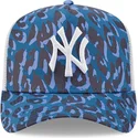 new-york-yankees-mlb-new-era-a-frame-seasonal-camo-bla-kamouflage-truckerkeps