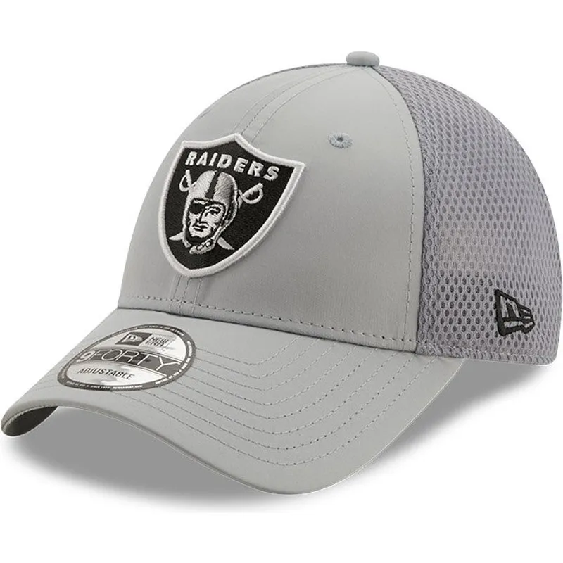 kepsar-curva-gra-justerbart-band-9forty-team-arch-fran-las-vegas-raiders-nfl-av-new-era