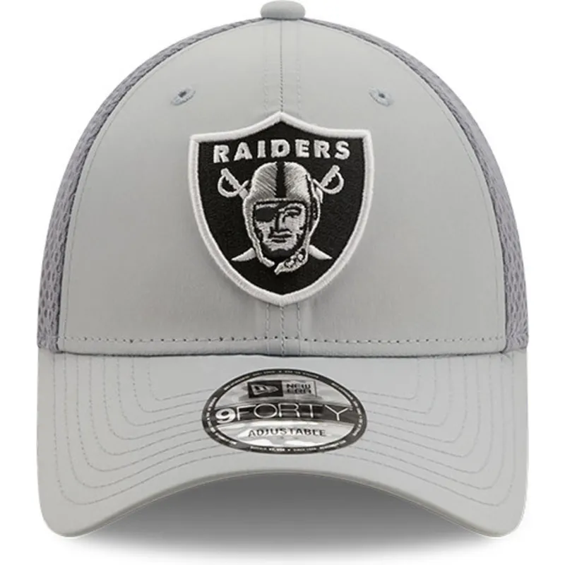 kepsar-curva-gra-justerbart-band-9forty-team-arch-fran-las-vegas-raiders-nfl-av-new-era