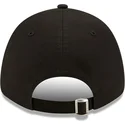 svart-justerbar-bojd-keps-med-rosa-logotyp-9forty-league-essential-los-angeles-dodgers-mlb-fran-new-era