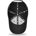 svart-justerbar-bojd-keps-med-rosa-logotyp-9forty-league-essential-los-angeles-dodgers-mlb-fran-new-era