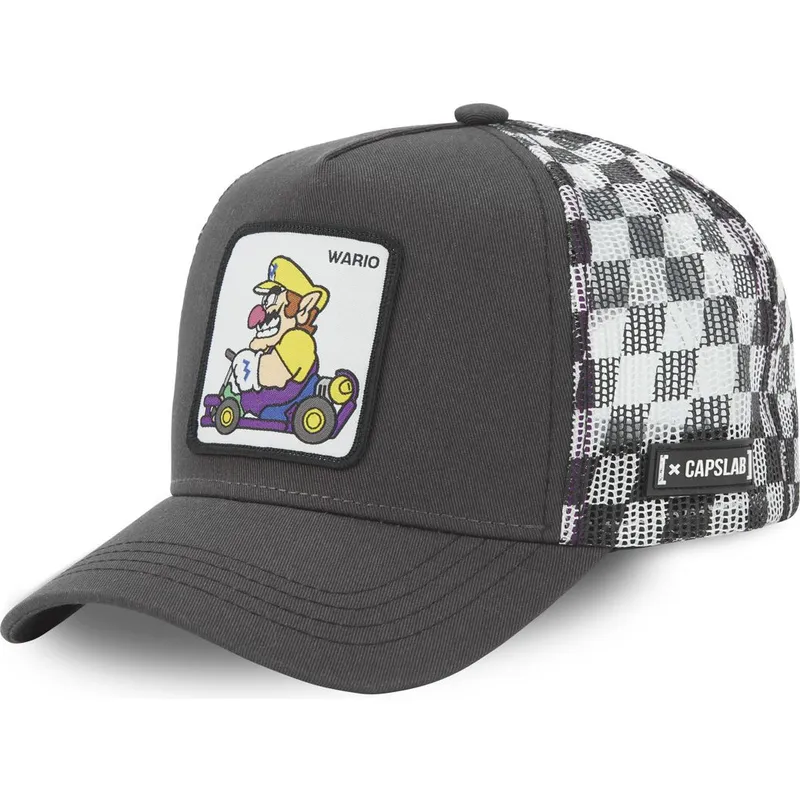 svart-trucker-keps-wario-kart-smk-war1-super-mario-bros-fran-capslab