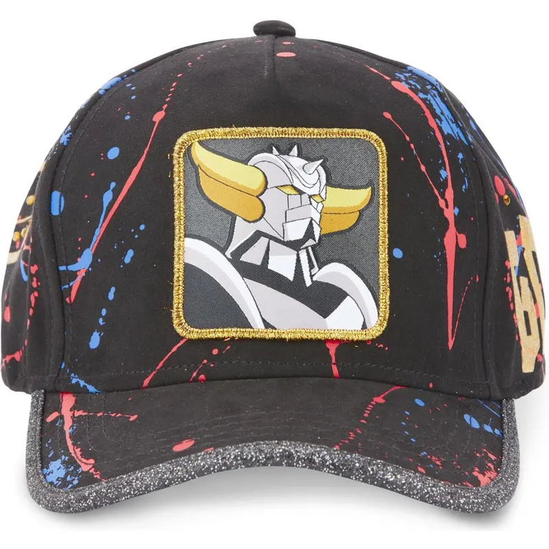 kepsar-curva-svart-justerbart-band-robot-grendizer-robot-grendizer-av-capslab