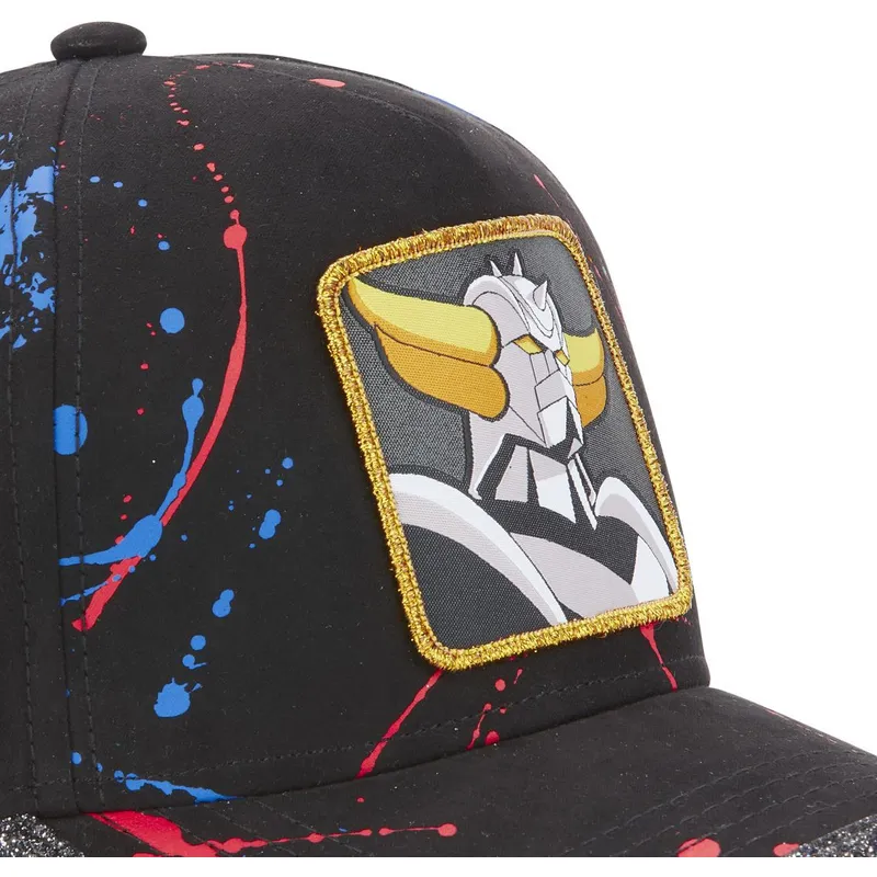 kepsar-curva-svart-justerbart-band-robot-grendizer-robot-grendizer-av-capslab