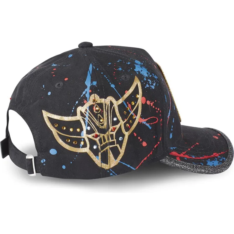 kepsar-curva-svart-justerbart-band-robot-grendizer-robot-grendizer-av-capslab