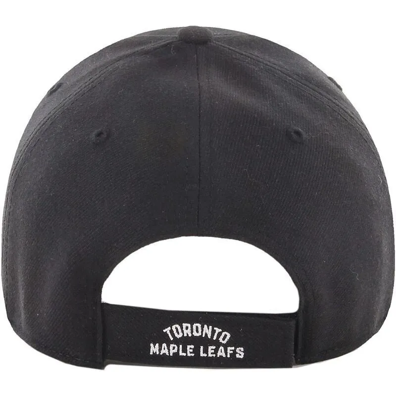 svart-justerbar-kurvad-keps-mvp-fran-toronto-maple-leafs-nhl-av-47-brand