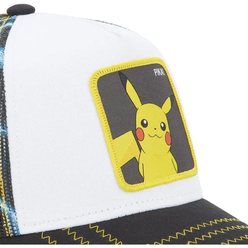 vit-och-svart-trucker-keps-pikachu-ele2-pokemon-fran-capslab