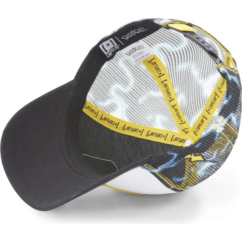 vit-och-svart-trucker-keps-pikachu-ele2-pokemon-fran-capslab
