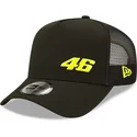svart-truckerkeps-a-frame-repreve-flawless-av-valentino-rossi-vr46-motogp-fran-new-era