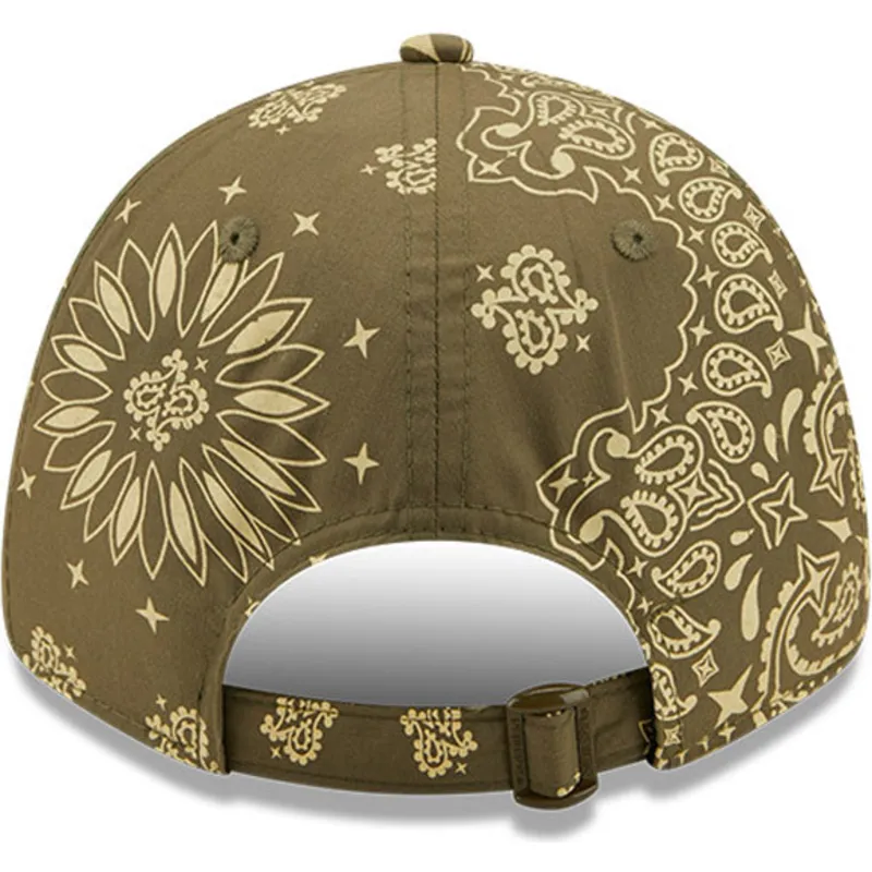 kepsar-curva-gron-justerbart-band-9forty-paisley-print-fran-new-york-yankees-mlb-av-new-era