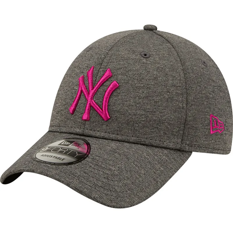 kepsar-curva-gra-justerbart-band-rosa-9forty-shadow-tech-fran-new-york-yankees-mlb-av-new-era