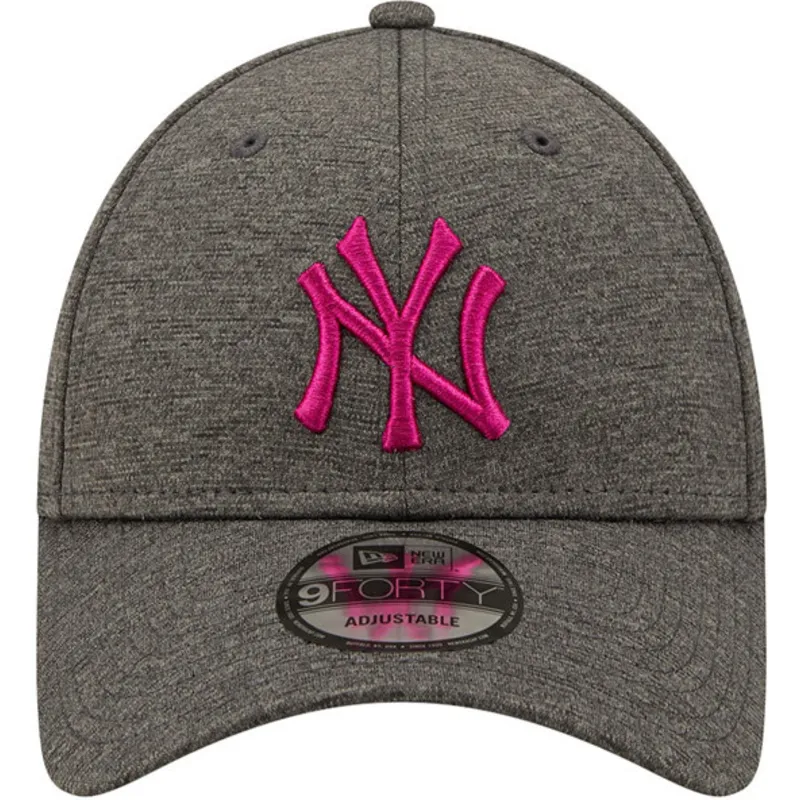 kepsar-curva-gra-justerbart-band-rosa-9forty-shadow-tech-fran-new-york-yankees-mlb-av-new-era