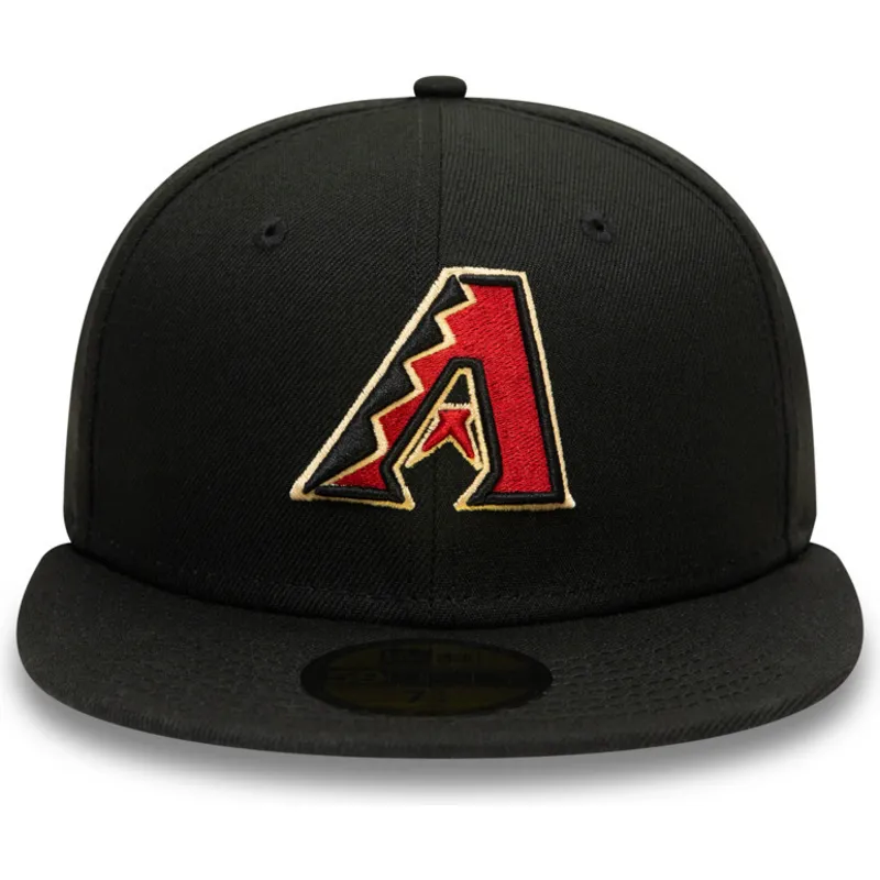 svart-platt-keps-justerad-59fifty-ac-perf-fran-arizona-diamondbacks-mlb-av-new-era