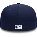 marinbla-platt-keps-justerad-59fifty-ac-perf-fran-tampa-bay-rays-mlb-av-new-era