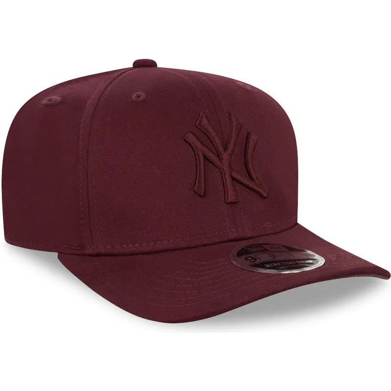kepsar-curva-rod-snapback-granate-granate-9fifty-stretch-snap-fran-new-york-yankees-mlb-av-new-era