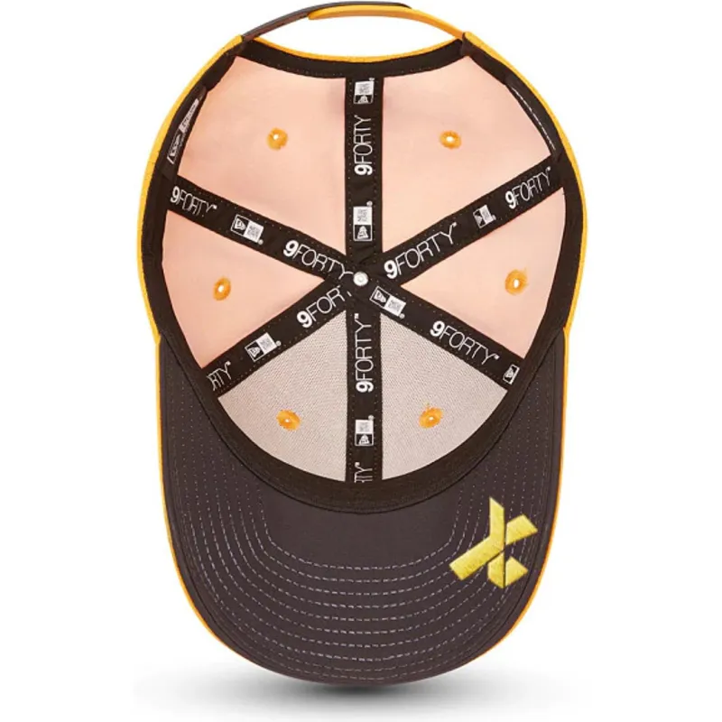 kepsar-curva-apelsin-snapback-for-barn-9forty-daniel-ricciardo-fran-mclaren-racing-formula-1-av-new-era