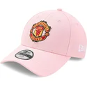 rosa-justerbar-bojd-keps-for-barn-9forty-manchester-united-football-club-premier-league-fran-new-era
