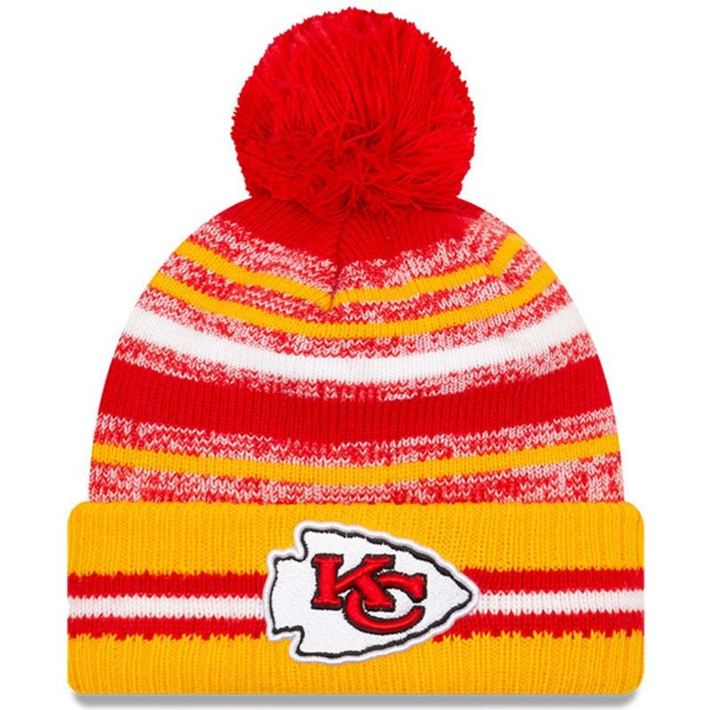 new-era-sport-sideline-kansas-city-chiefs-nfl-yellow-and-red-beanie-with-pompom