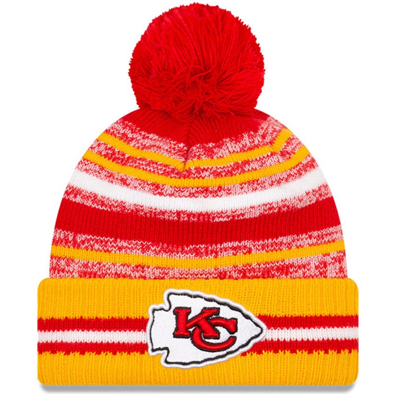 new-era-sport-sideline-kansas-city-chiefs-nfl-yellow-and-red-beanie-with-pompom