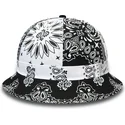 hinkar-svart-fran-bucket-negro-y-blanco-paisley-explorer-av-new-era