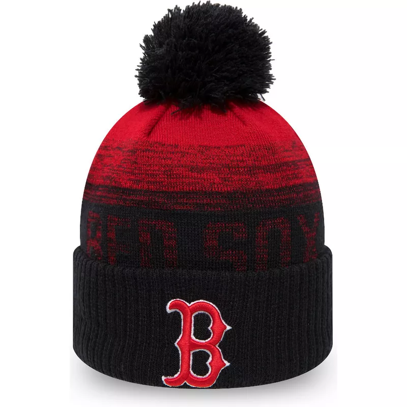 new-era-sport-boston-red-sox-mlb-red-and-navy-blue-beanie-with-pompom