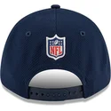 seattle-seahawks-nfl-new-era-9forty-stretch-snap-sideline-road-morkbla-och-svart-snapback-bojd-keps