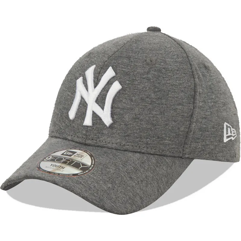 kepsar-curva-gra-justerbart-band-for-barn-9forty-jersey-essential-fran-new-york-yankees-mlb-av-new-era