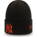 new-era-new-york-yankees-mlb-league-essential-cuff-svart-mossa-med-brunt-logo