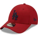 kepsar-curva-rod-justerbart-band-9forty-diamond-era-fran-los-angeles-dodgers-mlb-av-new-era