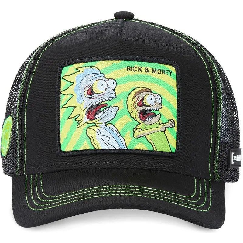 keps-trucker-svart-rick-och-morty-psy2-fran-capslab