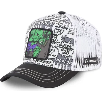 capslab-hulk-hul1-marvel-comics-vit-och-svart-truckerkeps