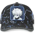 svart-och-bla-justerbar-bojd-keps-killua-zoldyck-tag-kir1-hunter-x-hunter-fran-capslab