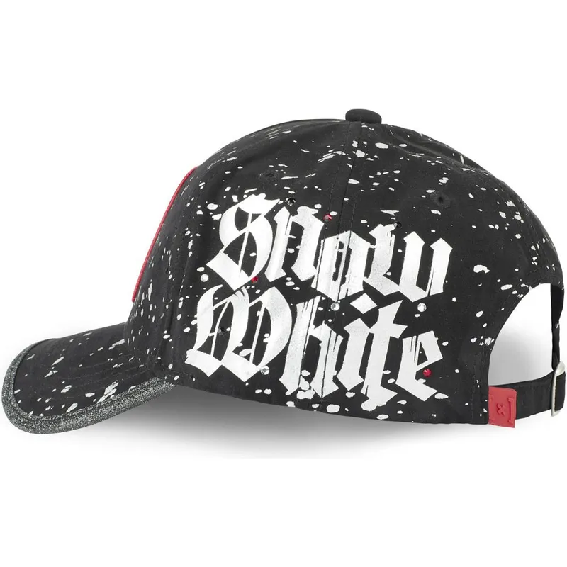 svart-justerbar-bojd-keps-snovit-tag-whi-disney-fran-capslab