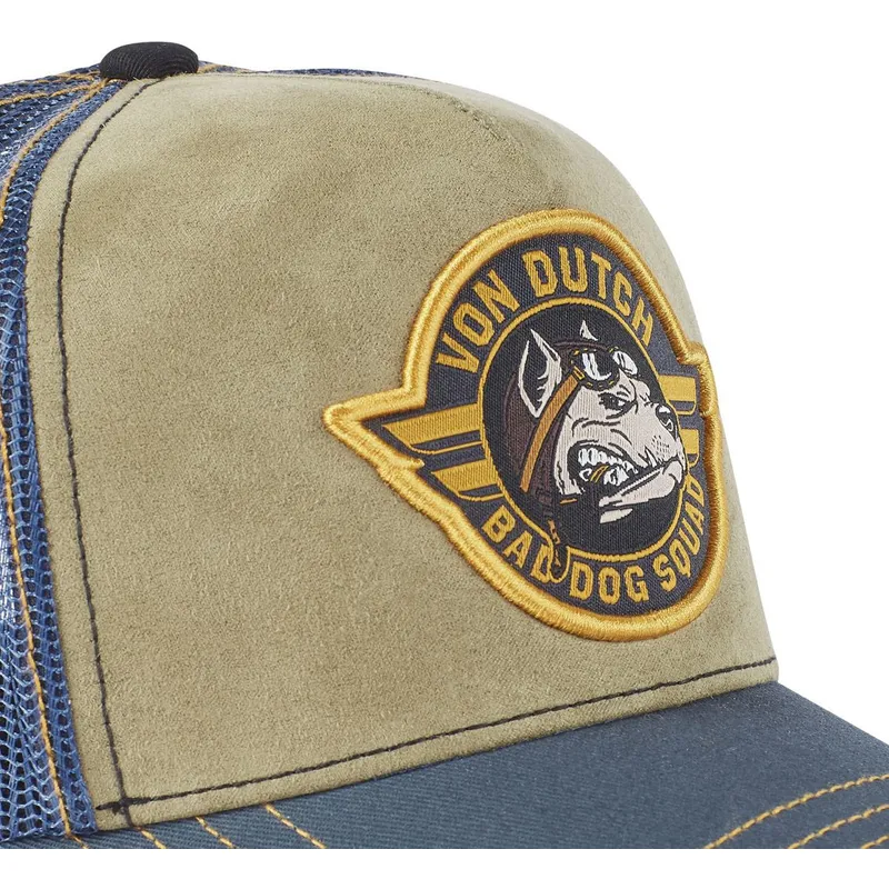 kepsar-curva-brun-snapback-av-von-dutch