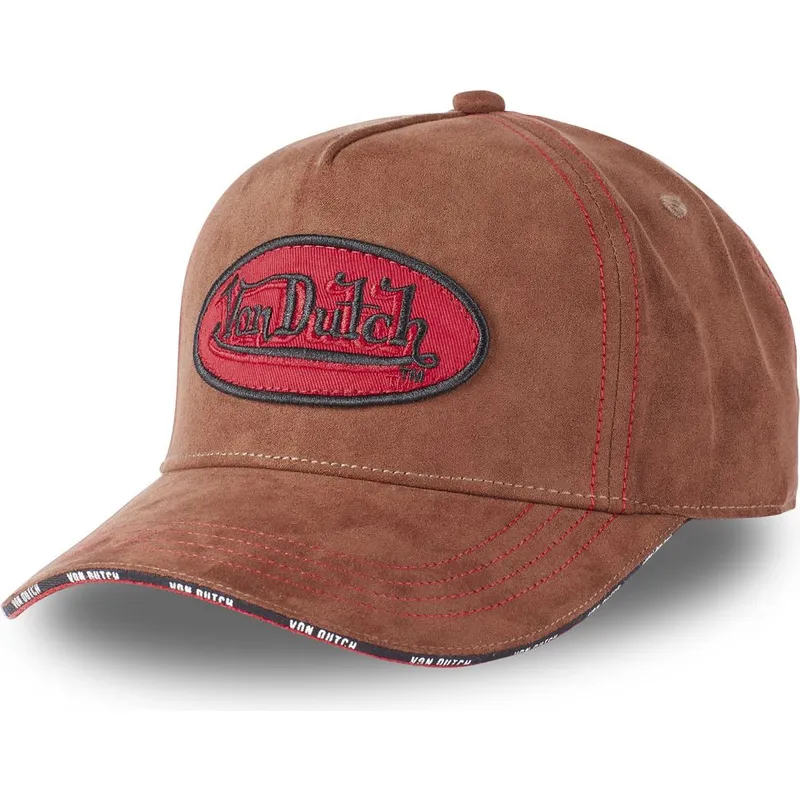 kepsar-curva-brun-justerbart-band-av-von-dutch