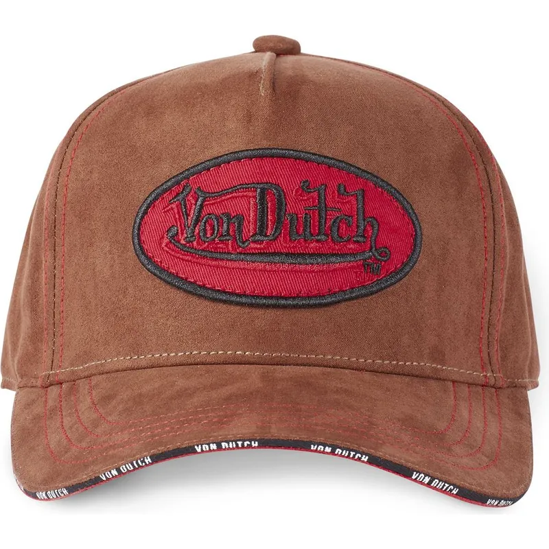 kepsar-curva-brun-justerbart-band-av-von-dutch
