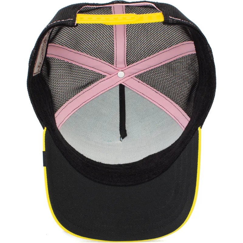 truckerkeps-bla-svart-och-gul-far-out-iguana-party-the-farm-fran-goorin-bros