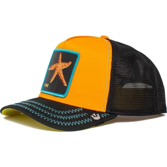truckerkeps-orange-och-svart-sjostjarna-baby-i-m-a-star-the-farm-fran-goorin-bros
