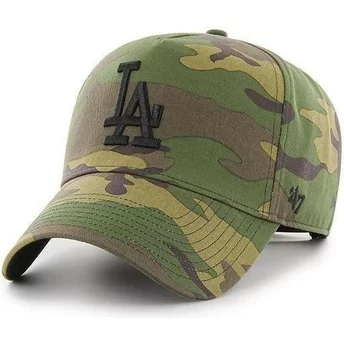 47 Brand Curved Brim MVP DT Grove Los Angeles Dodgers MLB Camouflage Snapback Cap