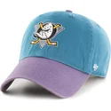47-brand-anaheim-ducks-nhl-justerbar-bla-och-violett-kurvad-keps-clean-up-two-tone
